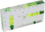 High Precision Transparent Two Direction Magnetic Level User-Friendly Robust Construction Acrylic Transparent Level