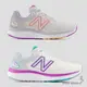 New Balance 680 女鞋 慢跑鞋 緩震 灰橘/白紫【運動世界】W680GN7-D/W680WN7-D