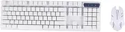 Tofficu 1Set Ergonomic Wired Keyboard Mouse Backlight Gaming for Use Portable and Lightweight Design Key Compatibility LED Lights