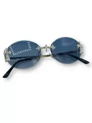 Iced Out Round Sunglasses