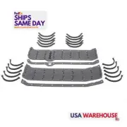Sce Gaskets 11092-10, Set of 10 Sbc Oil Pan Gaskets - Rh D/S Dyno Pak (10) Perfo