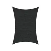Coolaroo 5m x 3m Rectangle Black Slate Designer Series Shade Sail