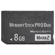 MS 8GB Memory Stick Pro Duo Mark2 PSP Camera Memory Card