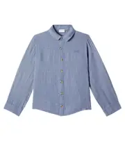 [Donsje] Donsje Linen shirt Y 6/7 blue