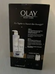 OLAY Nighttime Body Care Gift Pack: Body Wash + Conditioner w/ Retinol24 Sample