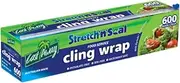Castaway Stretch N Seal Cling Wrap, Large 45 cm x 600 m Size, Clear