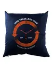 Time Travelers Club Cushion Pillow Back To Fly Doc Brown Machine Car The Future