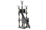 Paws&Claws 1.7M Giant Cat Furniture Scratcher Scratching Post Tree Play House