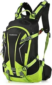 20L Water- Ycle Bike Cycling Backpack Bag Pack Sports Riding Travel Camping Hiking Backpack Daypack with Rain Cover Helmet Green
