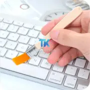 Soft Nylon Brush Dust Cleaner for Computer Keyboard Phone Tablet PCB Cleaning