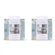 2x The Peanutshell Dino Dreams Side Sleeper Sheet Baby Nursery Cradle