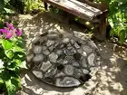 Natural Agate Stone Corner Coffee Table Luxury Hallway Top Unique Garden Decor