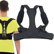 Back Corrector for Women,Adjustable Upper Back Brace Lower Posture - Lumbar Neck Support Comfortable Shoulder Straightener for Hunchback Scoliosis