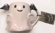 Cobwebs And Cauldrons Bat Ghost Coffee Mug