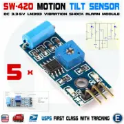 5pcs SW 420 Motion Tilt Sensor Vibration Switch Alarm Module for Arduino 3.3-5V