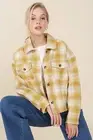 Lilou Plaid Short Shacket with Pockets