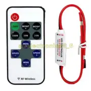 12V RF Wireless Remote Switch Controller Dimmer for Mini LED Strip Light NEW