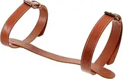 Leather Binding Strap for Blanket Camping Picnic Rug Carrying Belt Sturdy Pu Metal Easy Tie Down Compact Storage