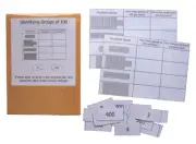 Teacher Made Math Center Learning Resource Game Identifying Groups of 100