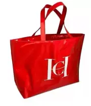 Carolina Herrera GOOD GIRL Red Patent Leather Tote Bag