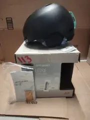Giro Ledge Snow Helmet Woman's Small Matte Black / Data Mosh Strap