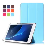 MCC For Samsung Galaxy Tab A/A6 10.1 Smart Leather Case Cover T580 T585 inch [Sky Blue]
