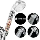Shower Envy High-Pressure Filtered Shower Head – Ionic Beads, Handheld, 3 Spr...