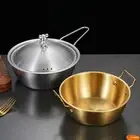 Stainless Steel Rice Wine Bowl with Lid Snack Bowl Food Basket