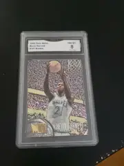 Kevin Garnett 1995-96 Fleer Metal Rookie Foil GMA 8 #167 Timberwolves RC
