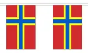 ORKNEY ISLANDS ISLES 3 METRE BUNTING 10 FLAGS flag 3M SCOTLAND SCOTTISH