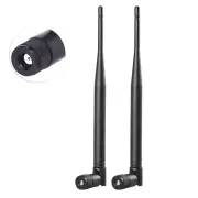 2-Pack 2.4GHz 5GHz WiFi 6dBi RP-SMA Antenna for WiFi Range Extender Booster