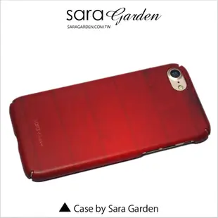 【Sara Garden】客製化 全包覆 硬殼 蘋果 iPhone 6plus 6SPlus i6+ i6s+ 手機殼 保護殼 高清酒紅木紋