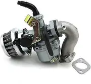 Lertenys PZ19 carburettor kit - for quad, ATV and dirt bike Taotao Sunl - 50cc, 70cc, 90cc, 110cc - 19 mm pocket bike carburetor