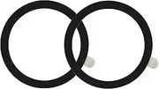 Tongke 2 Pack for Magsafe Ring Sticker, Universal Metal Rings Magnetic Phone Sticker Compatible, Secure Attachment and Enhanced Functionality for MagSafe Devices