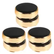 3 Pairs Suit Man Tuxedo Shirts Button Covers Vintage Cuffs