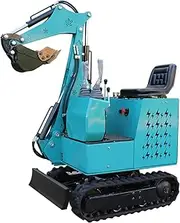 Towable Mini Excavator Crawler Backhoe Digger for Utility Trenching, Grading & Soil Excavation