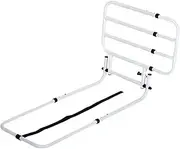 harayaa Elderly People Bed Hand Rails Bed Guard Frame Extendable Bedside Rails Grab Bar for Home Use