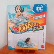 Hot Wheels Racer Verse New for 2024 Wonder Woman Figure Model Car