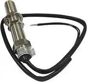 PMGMZPGPMA Universal Waterproof 85mm Engine Car Boat Motorcycle Tachometer 3000/4000/6000/8000 RPM Meter Stepper Motor with Hourmeter Automobile Tachometer(M16x1.5(2-Wires))
