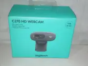 Brand New Sealed Logitech C270 High Definition Webcam HD Video Calls 720p