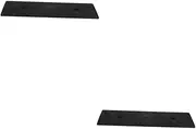 2pcs Sturdy Plastic Wheelchair Scooter Door Ramp Inclined Threshold Bridge for Car Truck Driveway Access