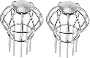 LIFKICH 2Pcs Roof Filter Strainers Gutter Guards for Debris and Leaf Protection for Rooftop Drainage Systems