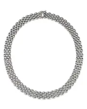 Alberto Amati 14K Yellow Gold & 14K White Gold Diamond Panther Collar Necklace, 18