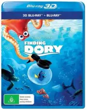 FINDING DORY 3D / BLU-RAY, NEW & SEALED, 2 DISC SET, FREE POST