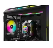CORSAIR AF SLIM Series, AF120 RGB SLIM ICUE, 120mmx15mm Fluid Dynamic Bearing...