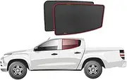 Snap Shades for Mitsubishi Triton 5th Gen Rear Doors (2015-Present)