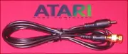 6Ft RCA Cable & GOLD RF Coax TV Adapter for Atari Computer 800XL XEGS XE