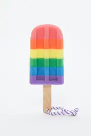 Multi Ice Lolly Shaped Bath Sponge - Size ONE, Women's Body & Hair