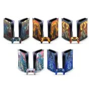 OFFICIAL ED BEARD JR DRAGONS VINYL SKIN DECAL FOR SONY PS5 DISC EDITION BUNDLE