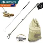 52” Snake Tongs /39" Hook /Snake Bag Reptile Grabber Catcher Stick Handling Tool